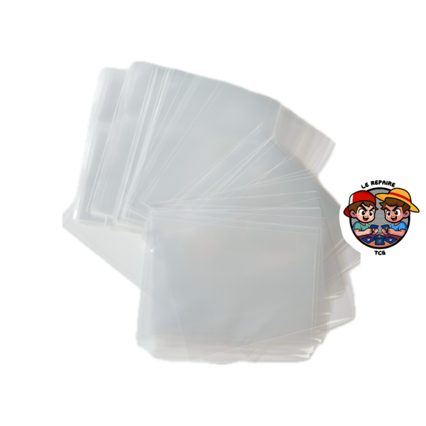 100 Sleeves Protèges cartes Le Repaire TCG